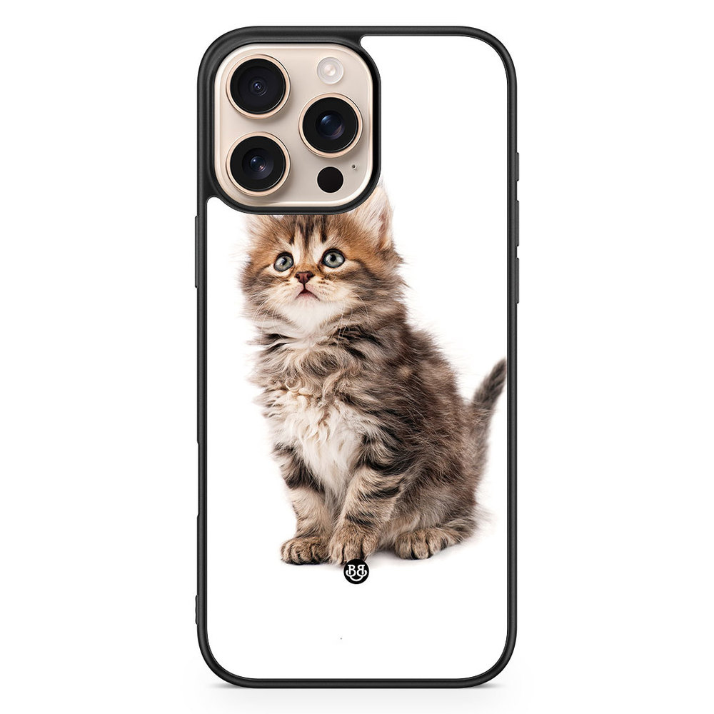 iPhone 16 Pro Max Case - Cute Kitten