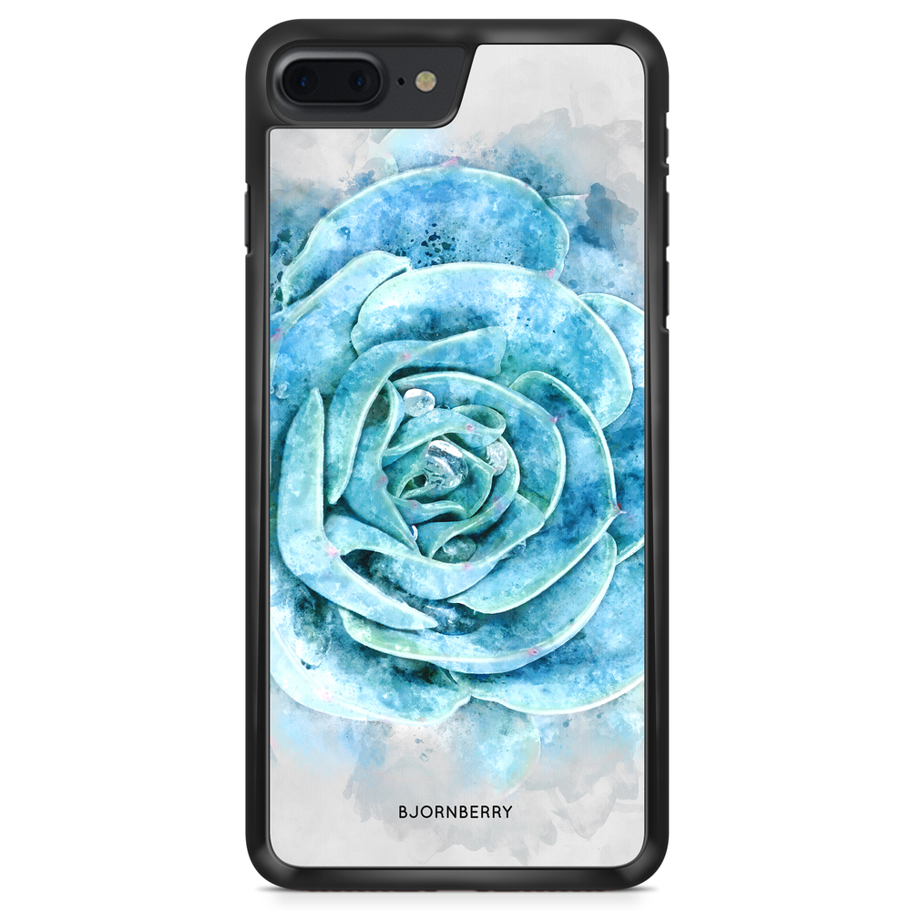 iPhone 8 Plus Case - Blue Cactus