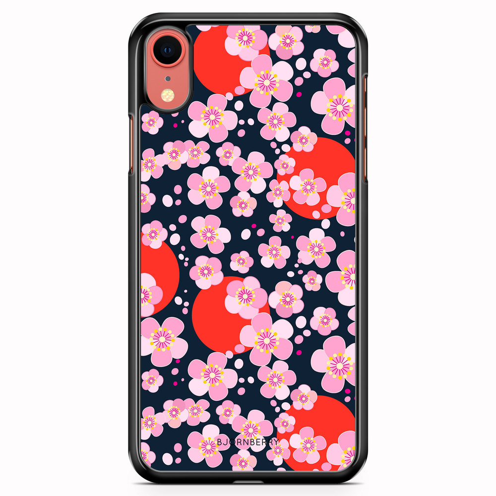 iPhone XR Case - Japanese Flowers
