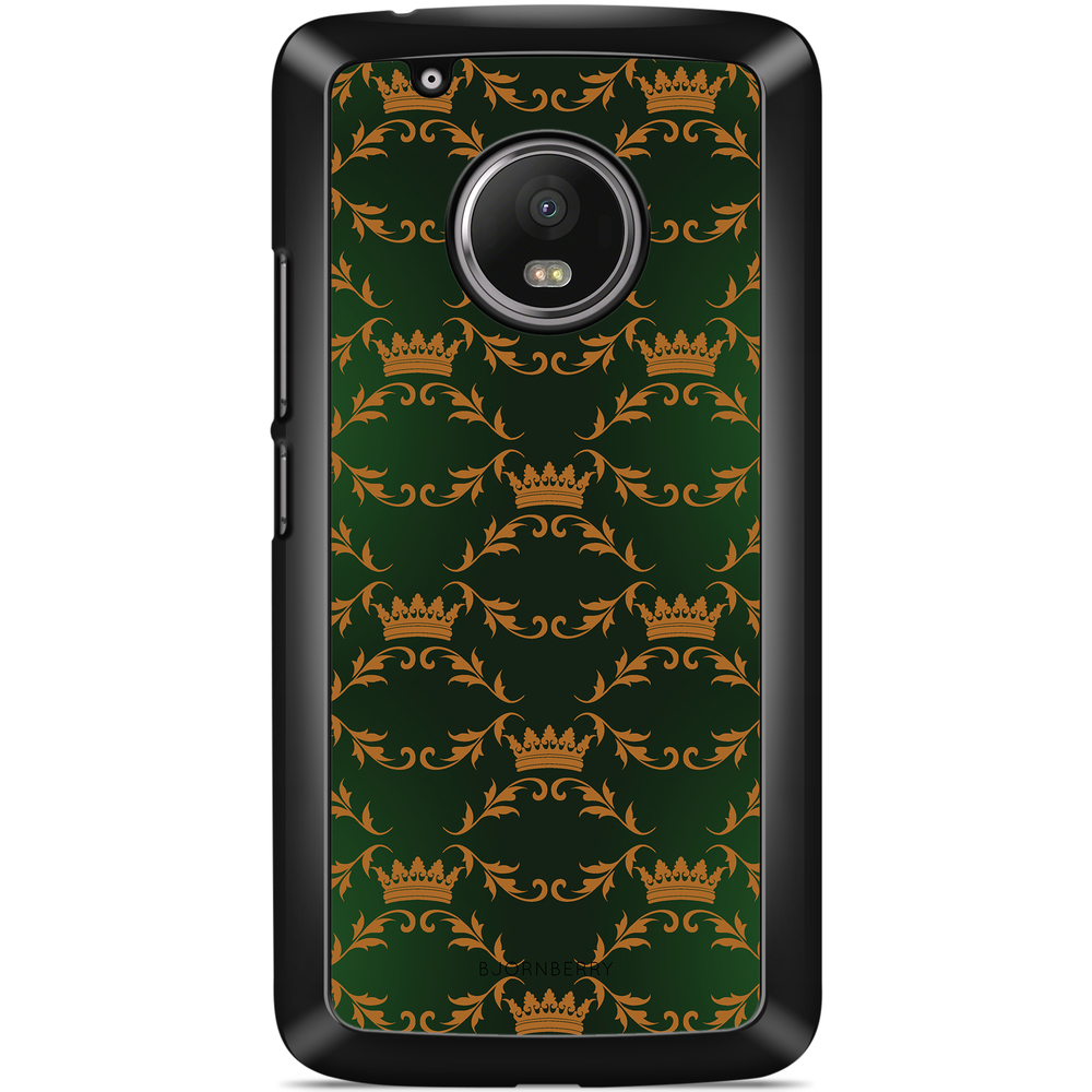 Moto G5 Plus Case - Crown Pattern