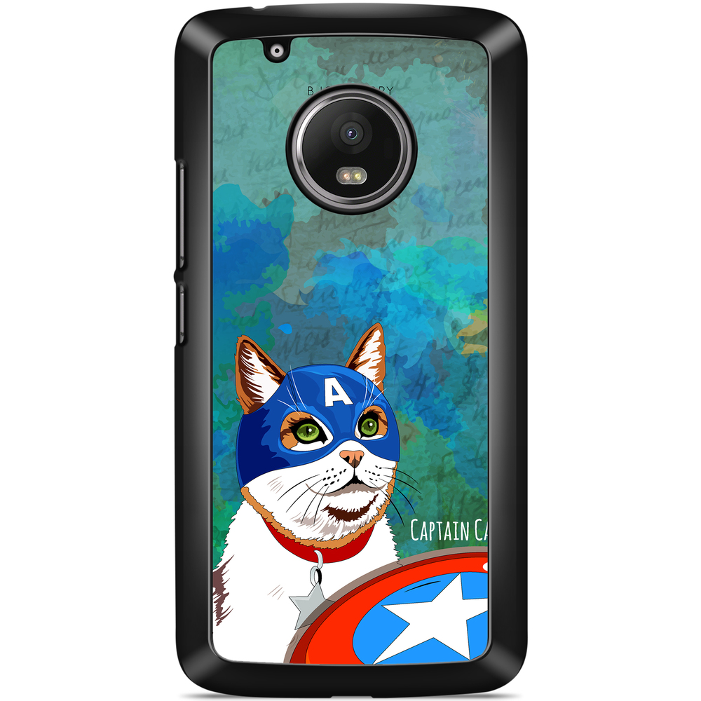 Moto G5 Plus Case -  Captain Cat