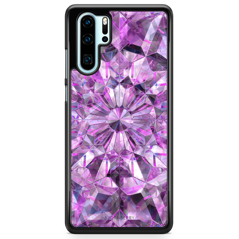 Huawei P30 Pro Case - Purple Crystals
