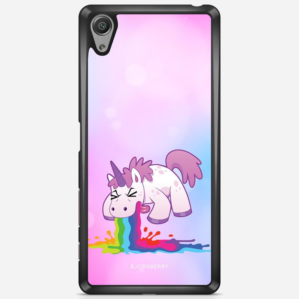 Sony Xperia X Performance Case - Puking Unicorn