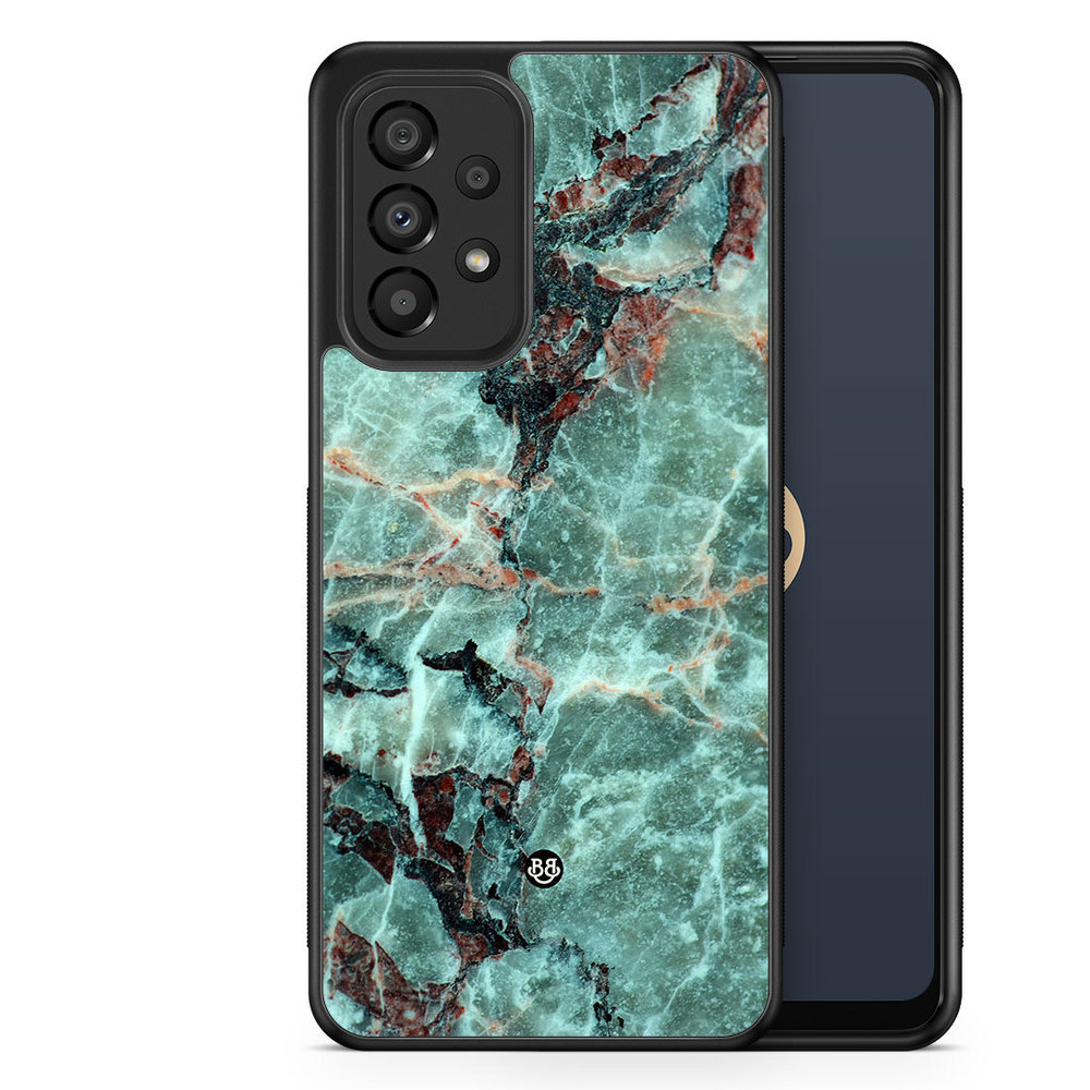 Samsung Galaxy A33 5G Case - Green Marble