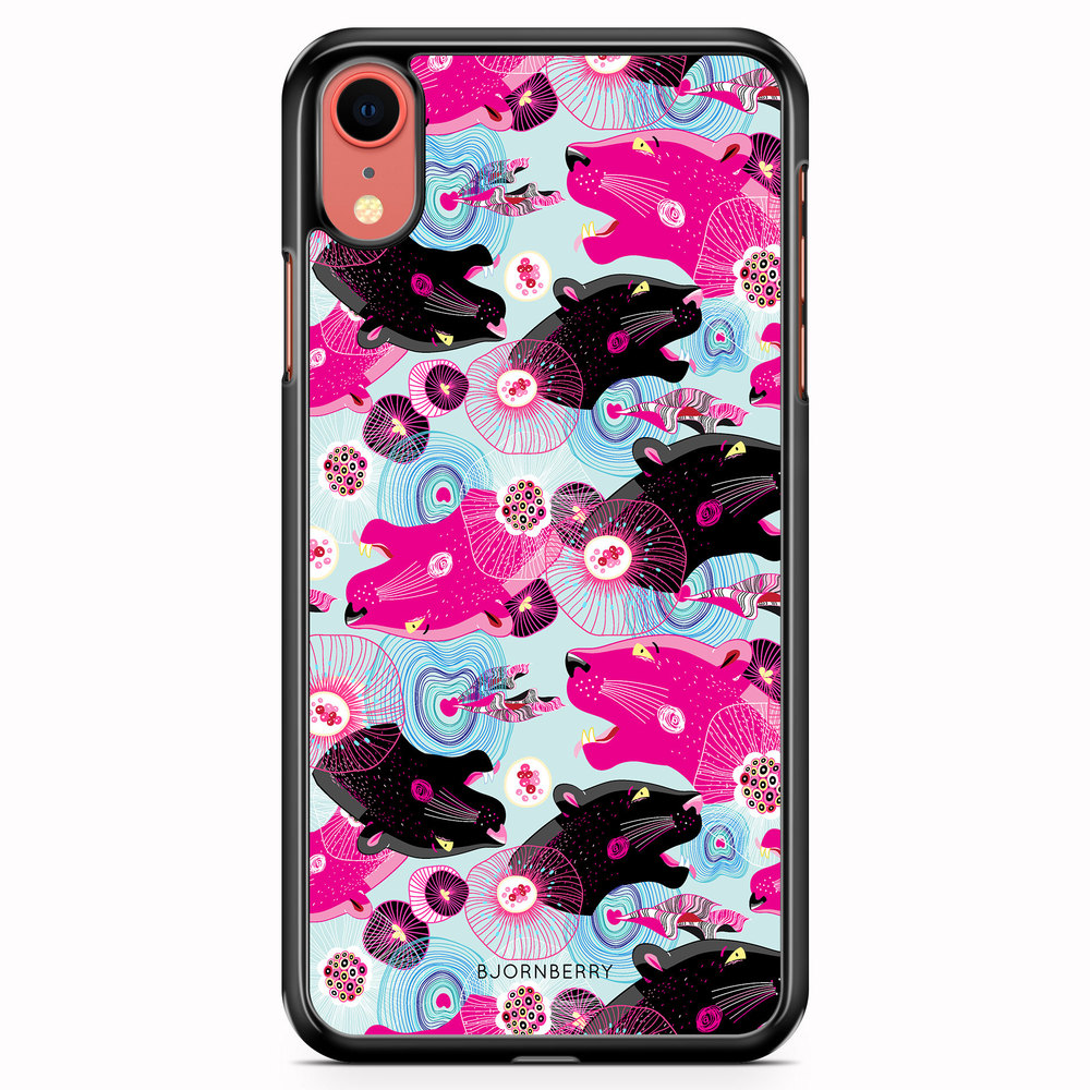 iPhone XR Case - Panther Pattern