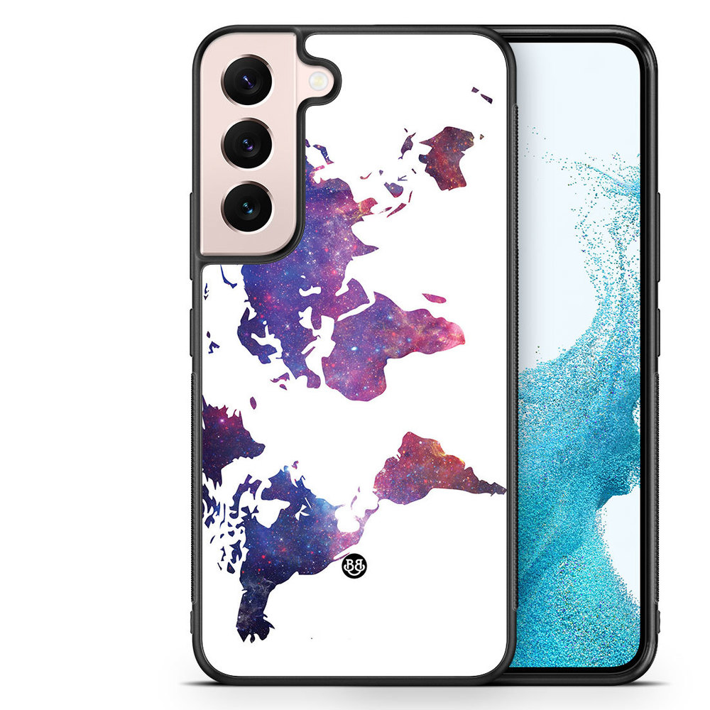 Samsung Galaxy S22 5G Case - World Map Space