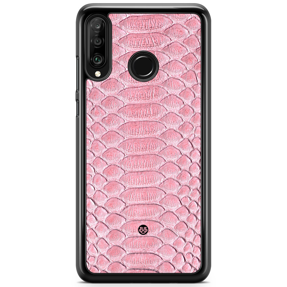 Huawei P30 Lite Case - Salmon Snake