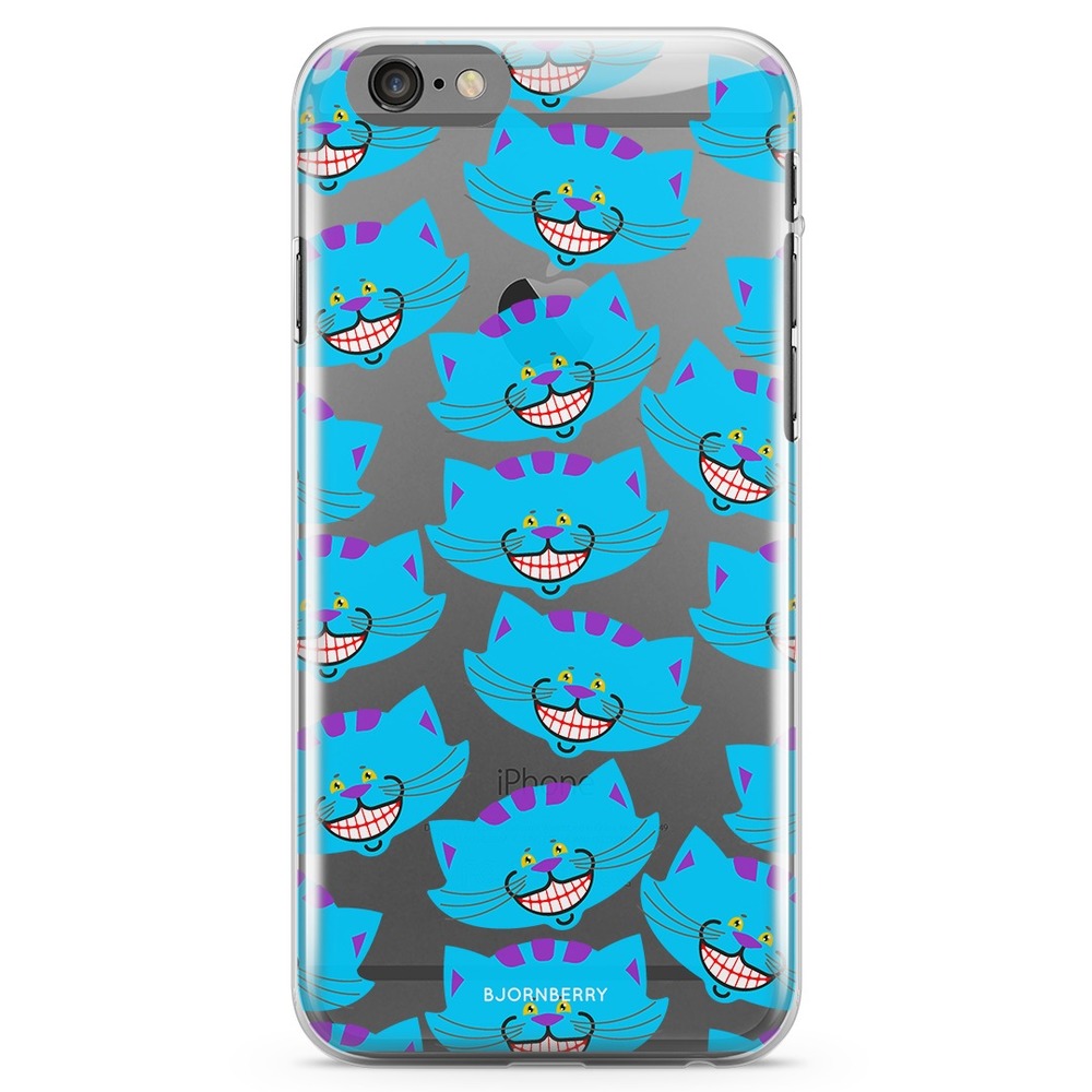iPhone 6 Plus/6s Plus TPU Case - Blue Cats
