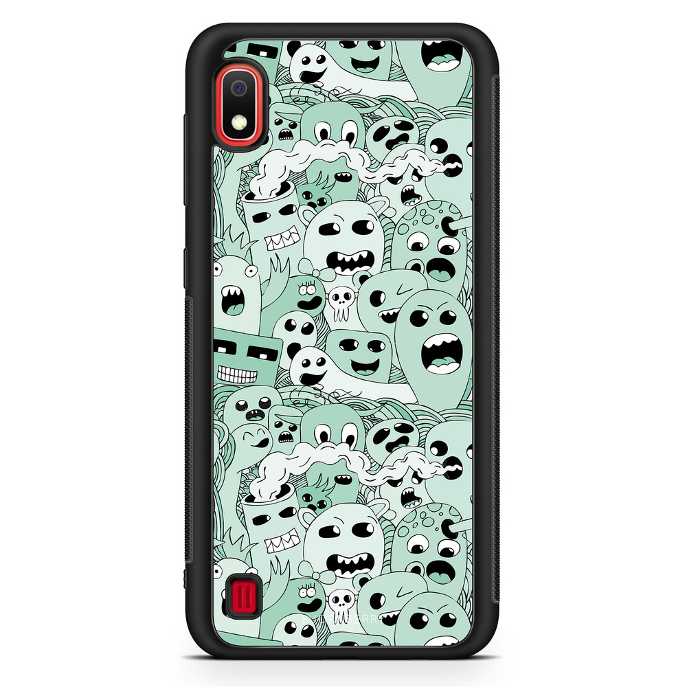 Samsung Galaxy A10 Case - Ghost Pattern