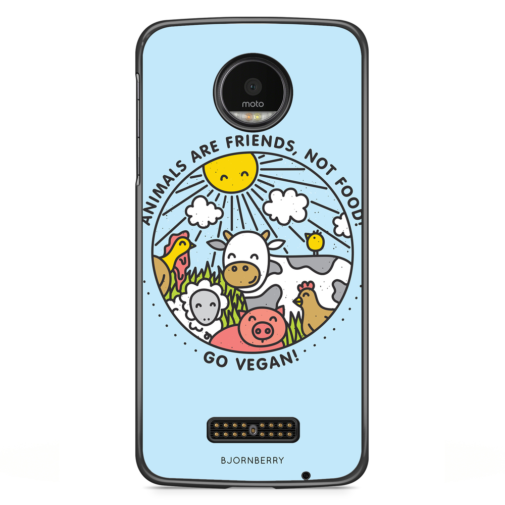 Motorola Moto Z Skal - Friends, Not Food