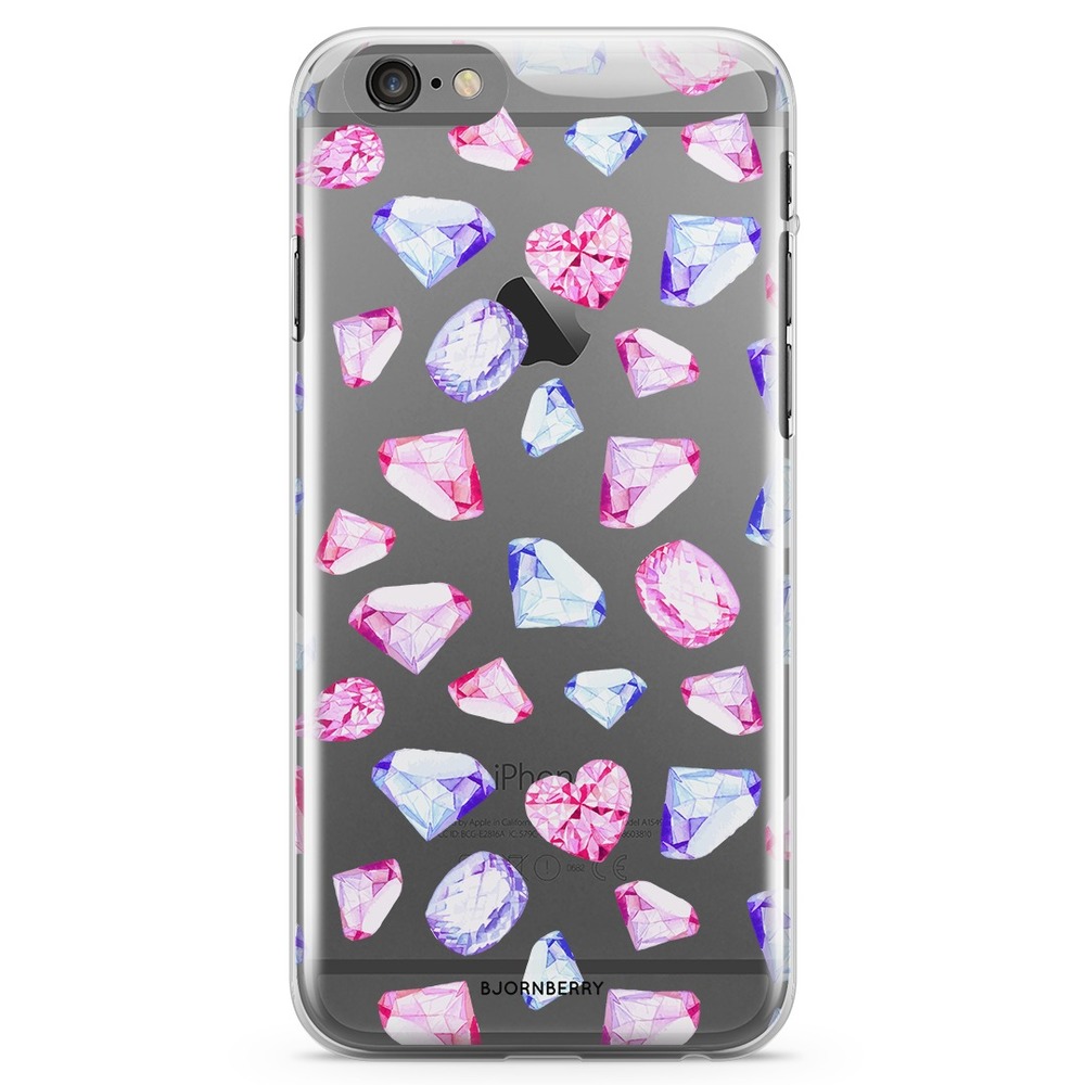 iPhone 6 Plus/6s Plus TPU Case - Diamonds