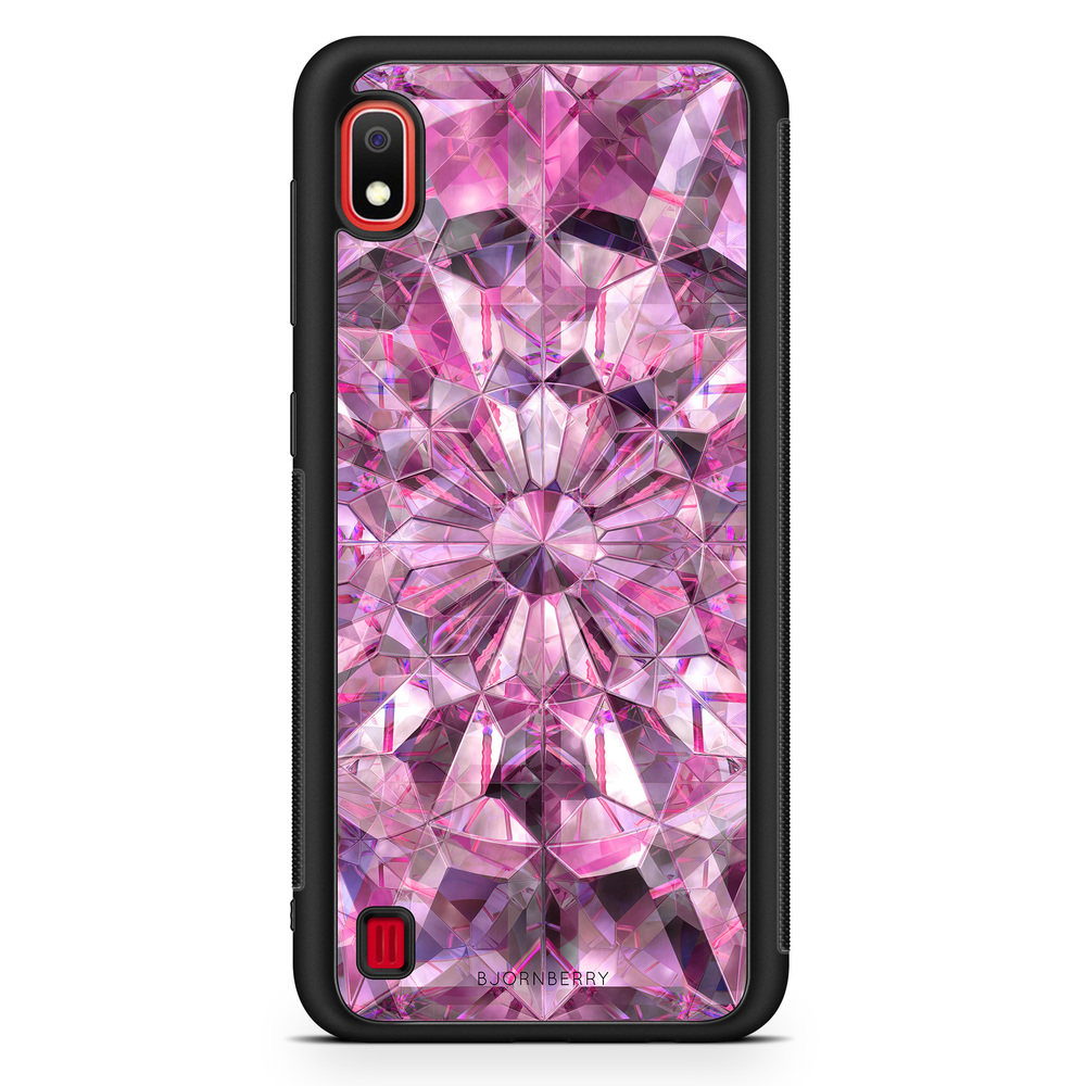 Samsung Galaxy A10 Case - Pink Crystals