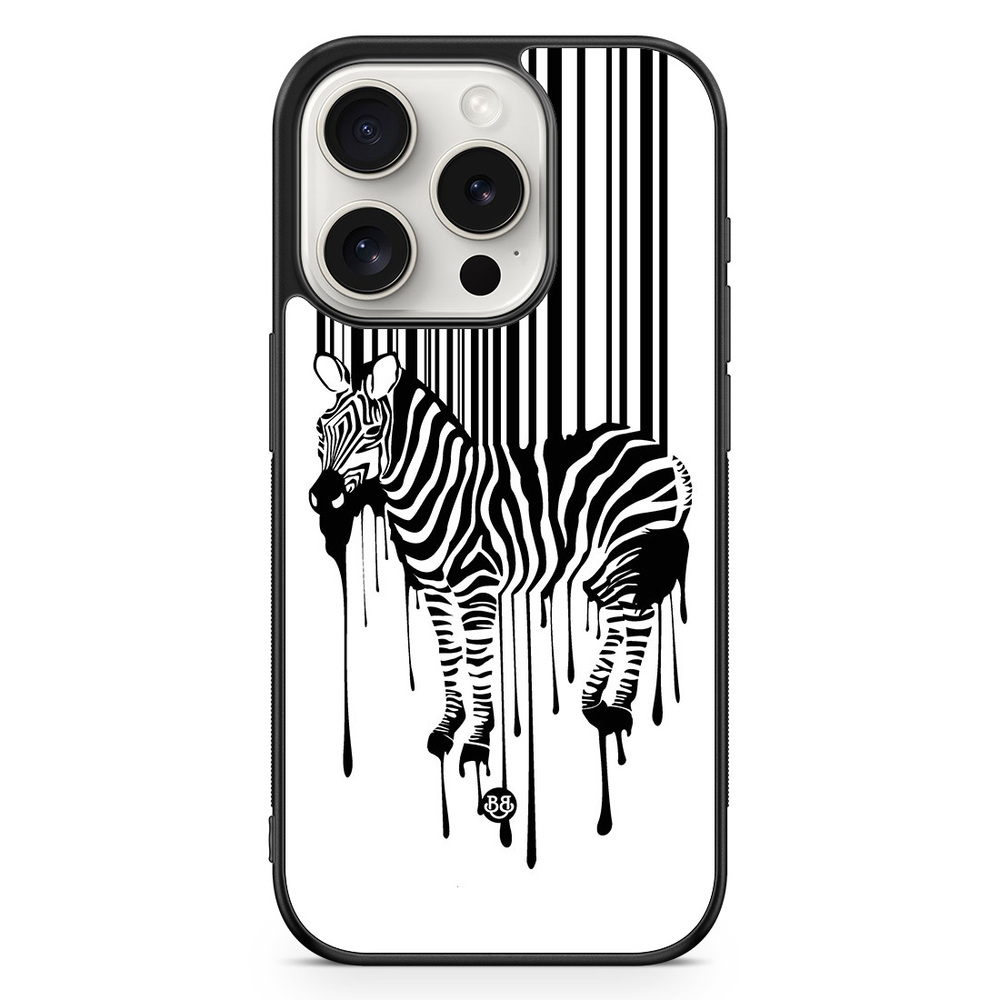 iPhone 15 Pro Case - Zebra