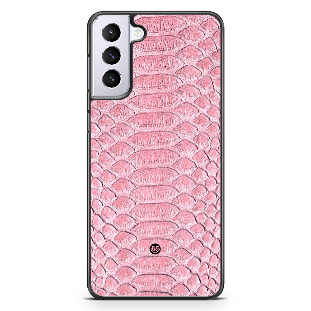 Samsung Galaxy S21 Plus Case - Salmon Snake