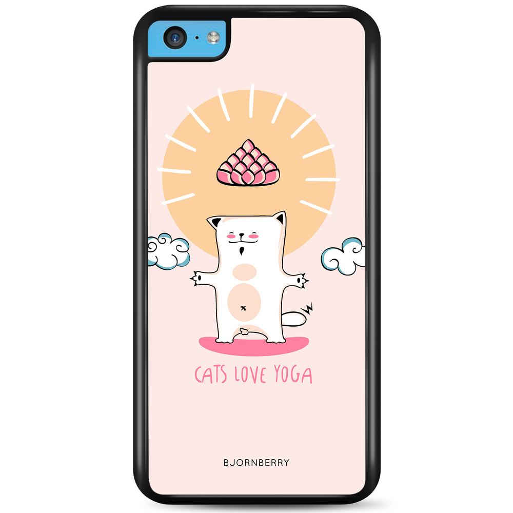 iPhone 5C Case - Yoga Cat Nr1