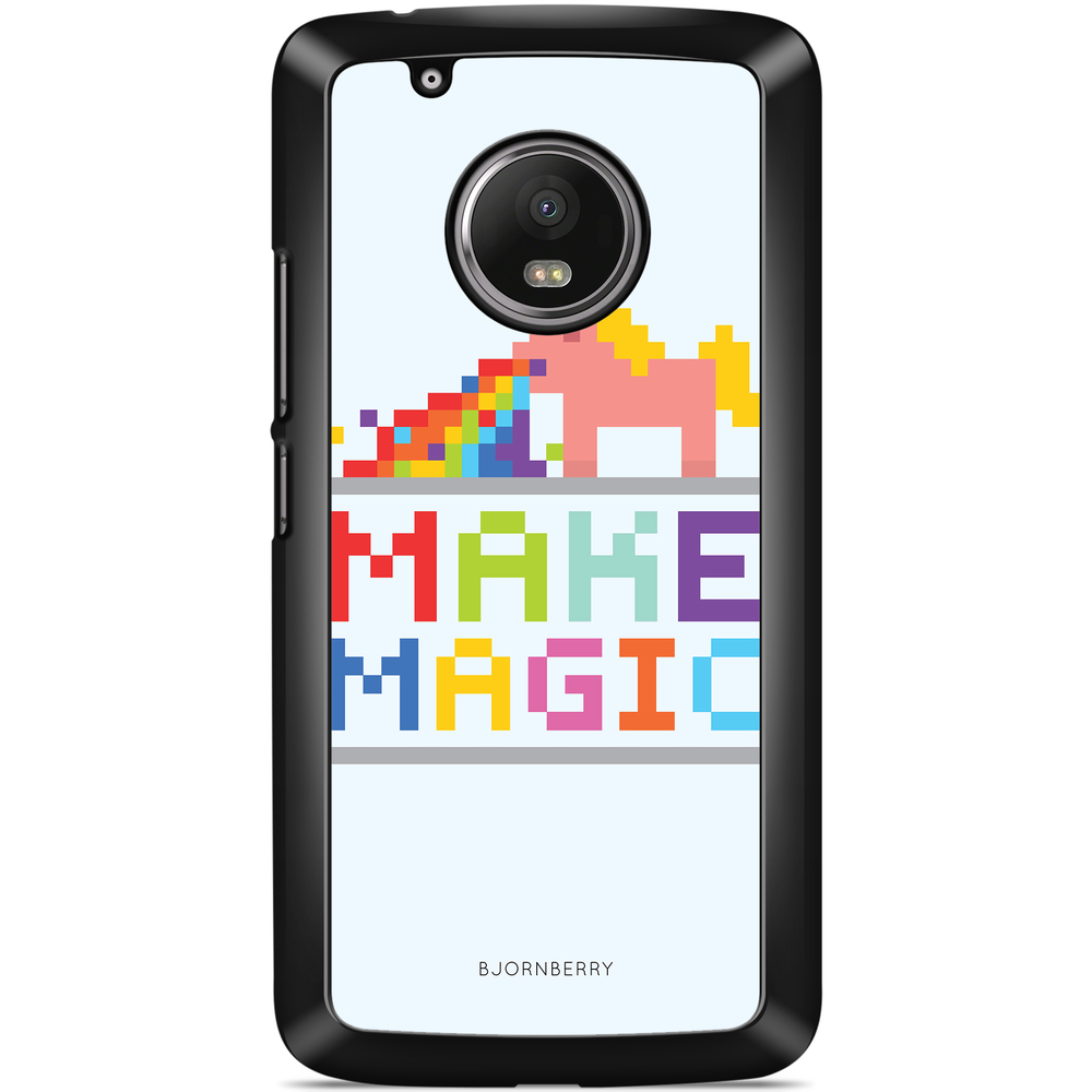 Moto G5 Plus Case - Unicorn Make Magic