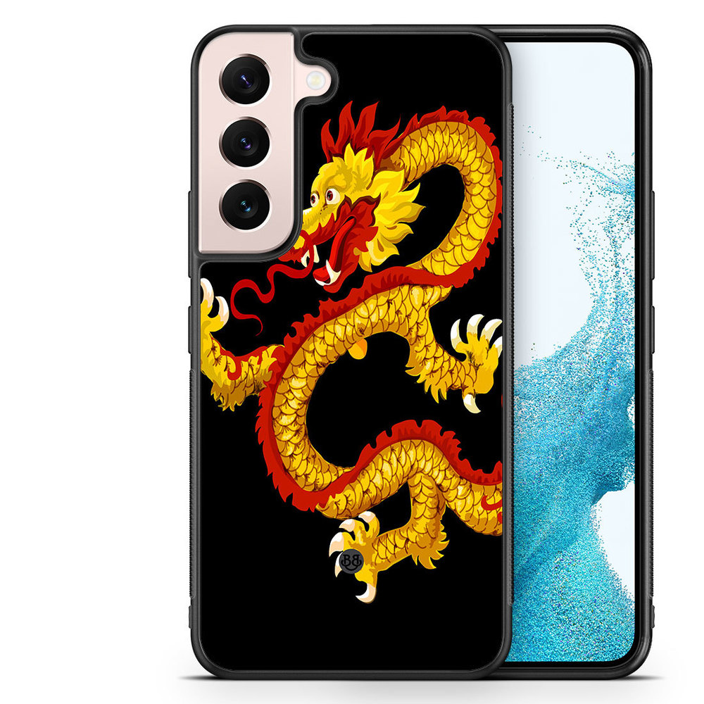 Samsung Galaxy S22 5G Case - Yellow Dragon