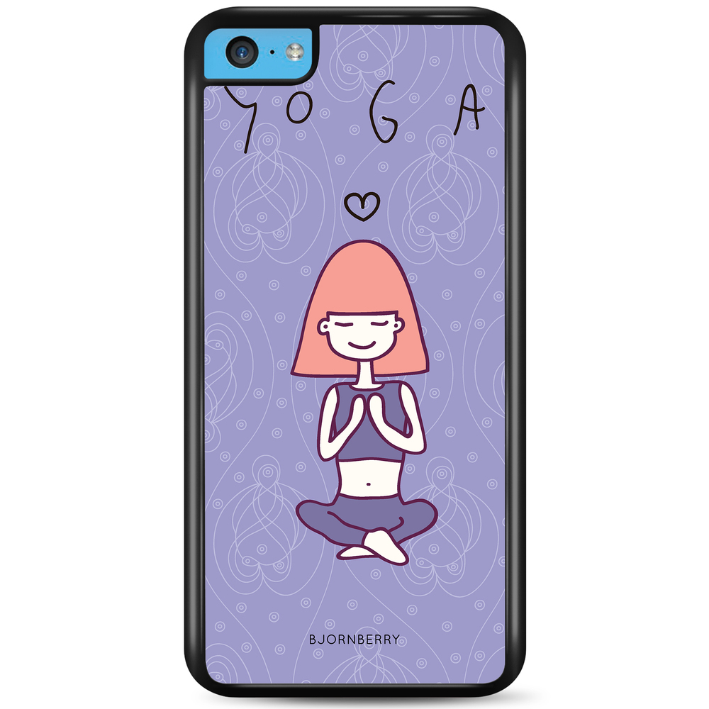iPhone 5C Case - Yoga Girl