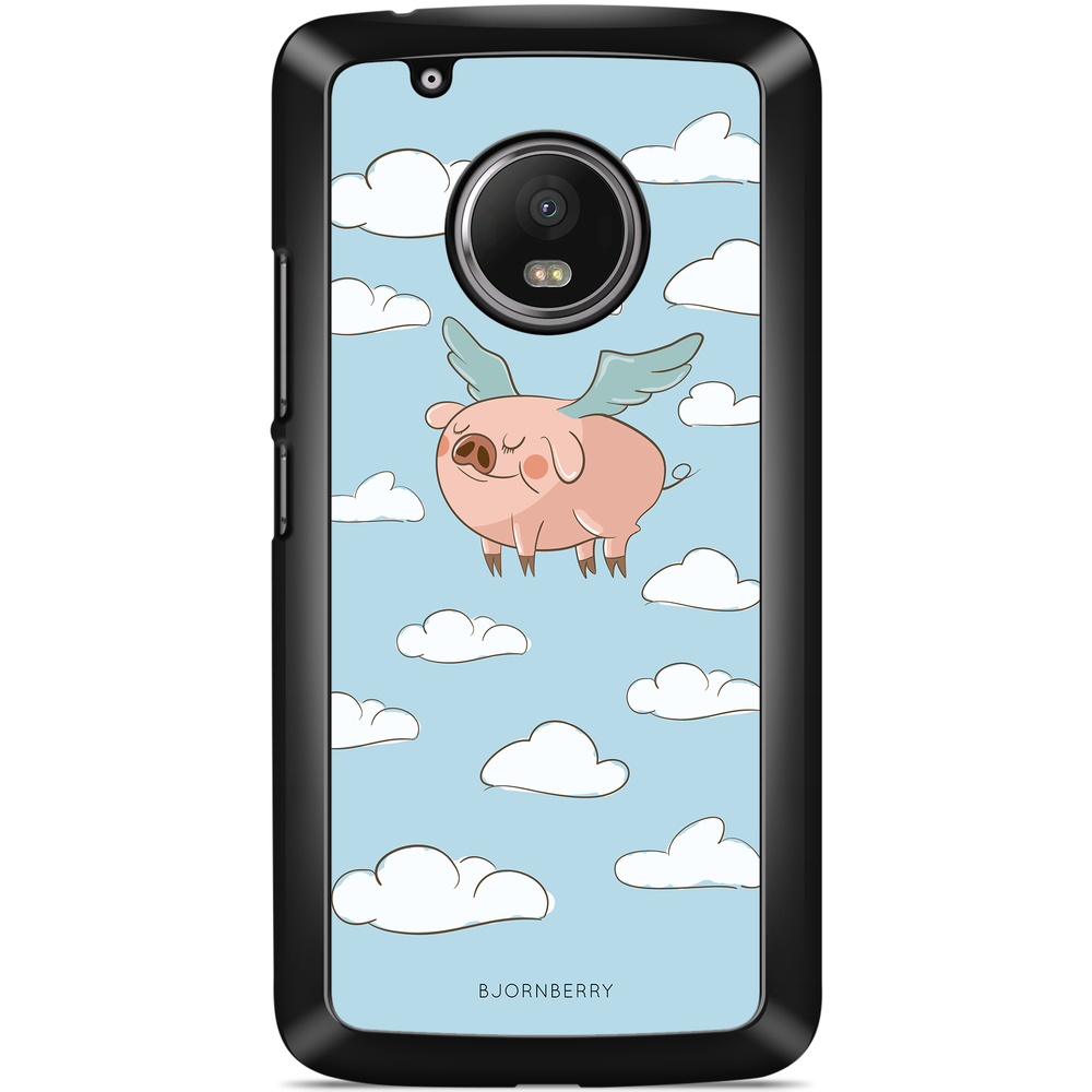 Moto G5 Plus Case - Flying Pig
