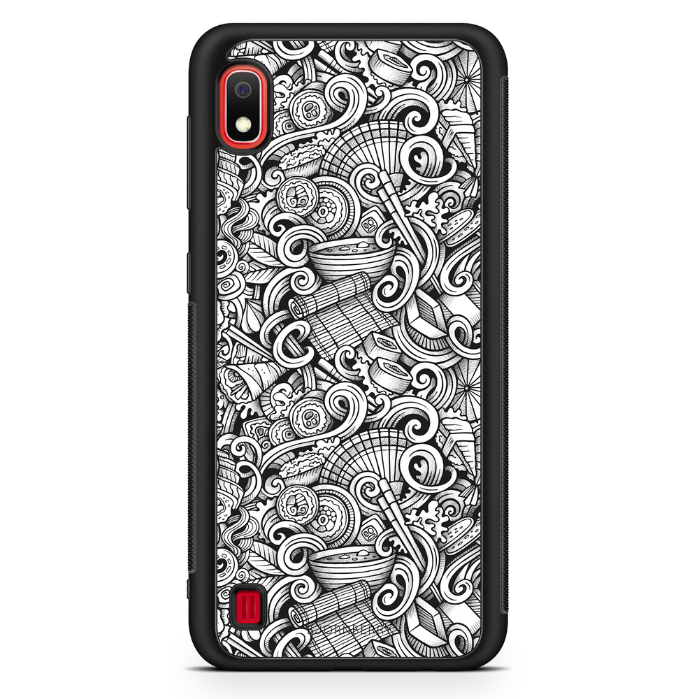 Samsung Galaxy A10 Case - Japanese Pattern