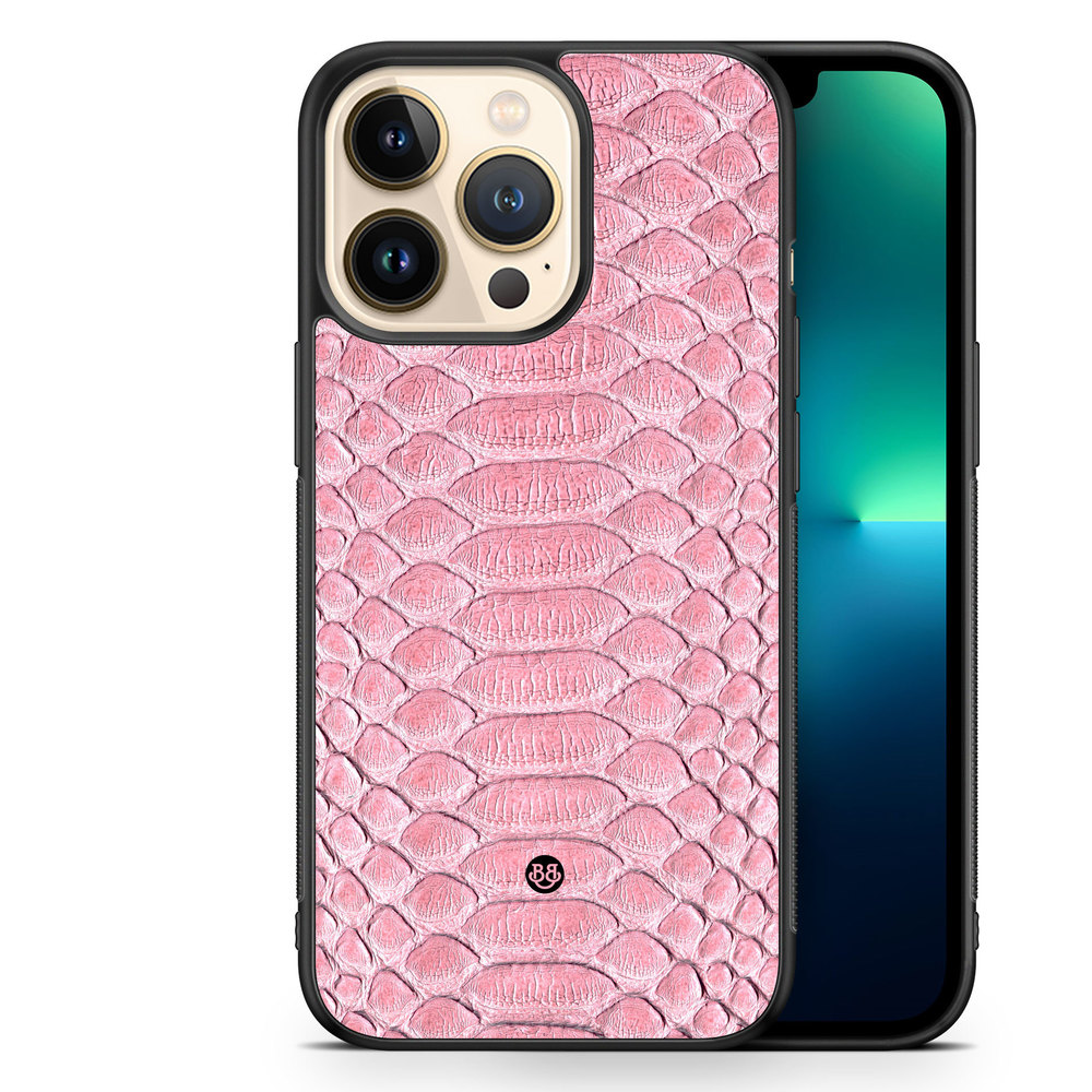 iPhone 13 Pro Case - Salmon Snake