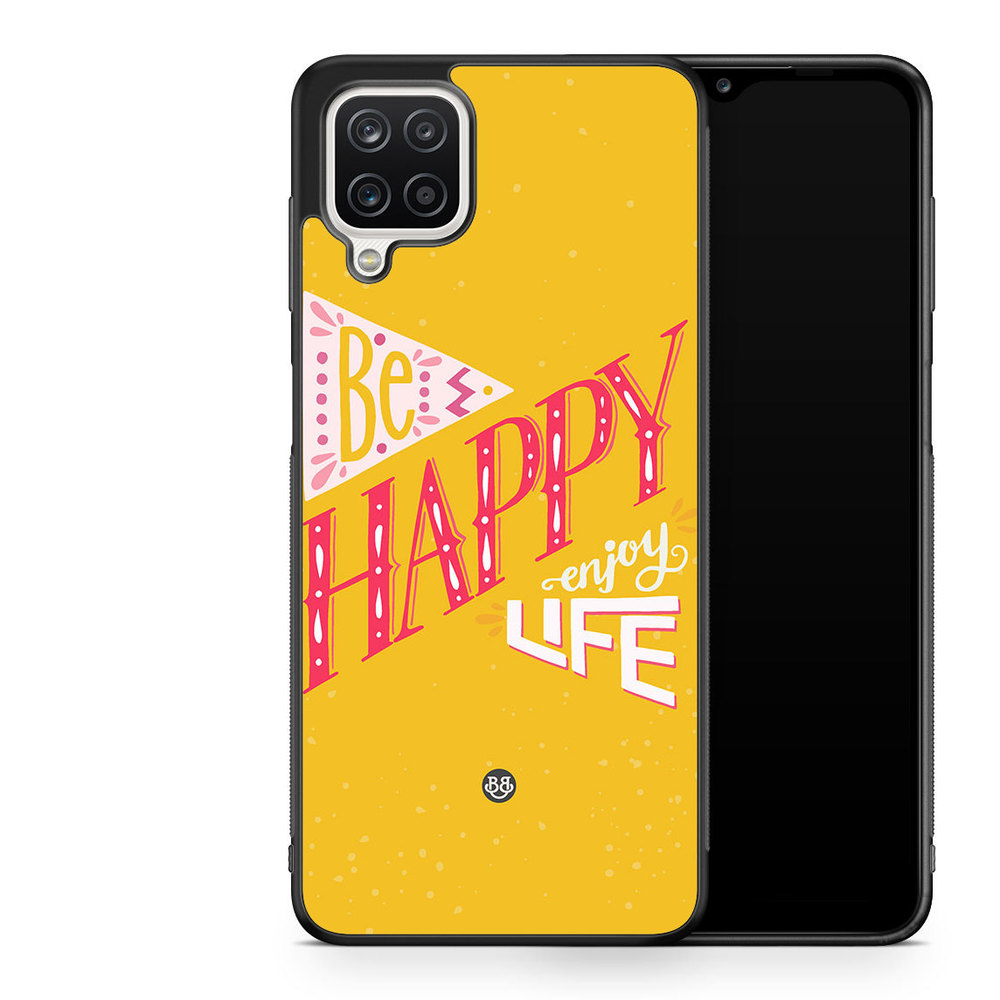 Samsung Galaxy A12 Case - Be Happy
