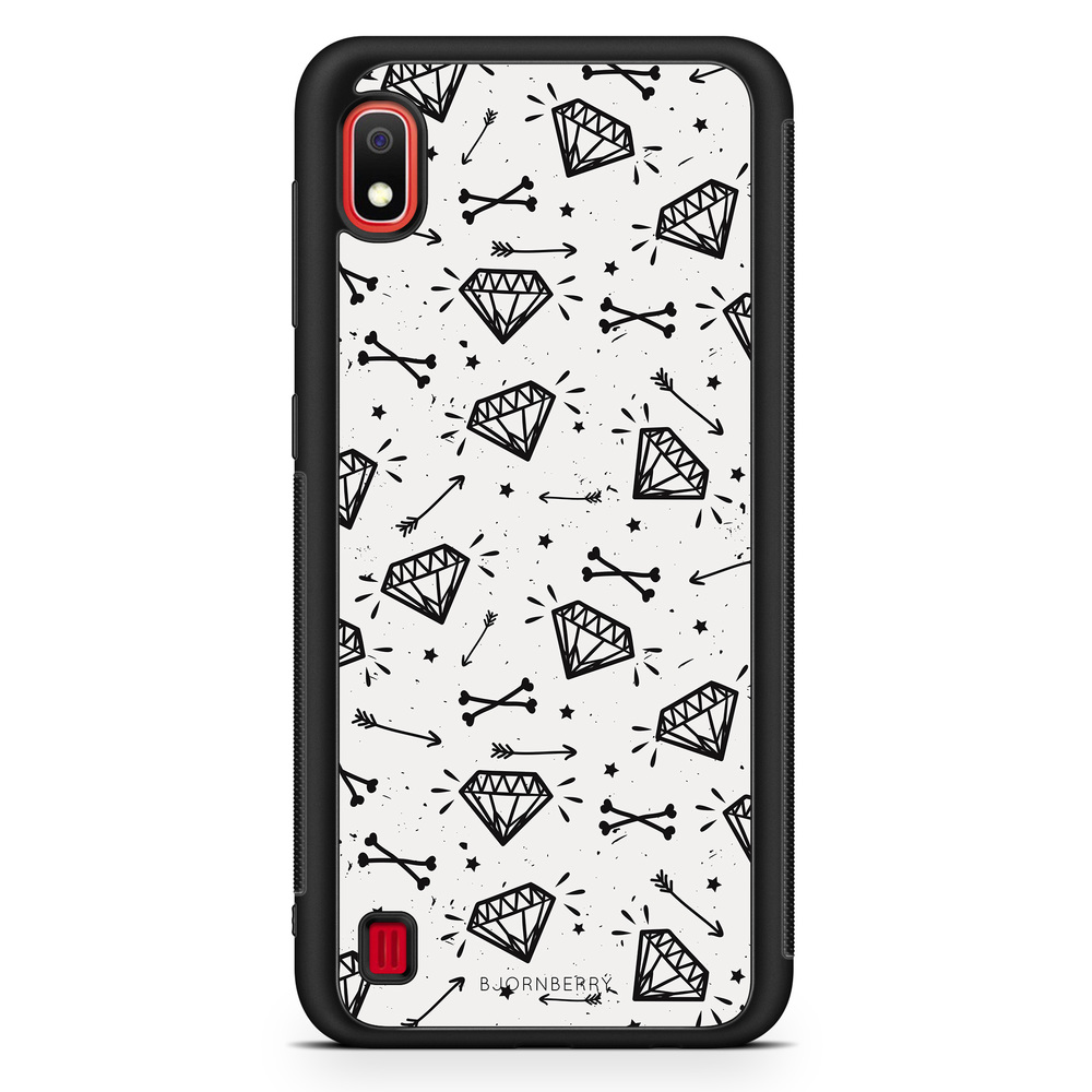 Samsung Galaxy A10 Case - Diamond Pattern