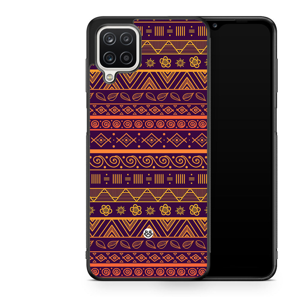 Samsung Galaxy A12 Case - Tribal Pattern