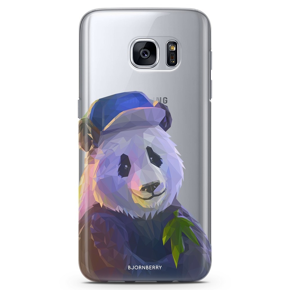 Samsung Galaxy S6 Edge TPU Case - Colorful Panda
