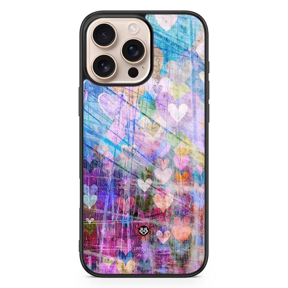 iPhone 16 Pro Max Case - Hearts