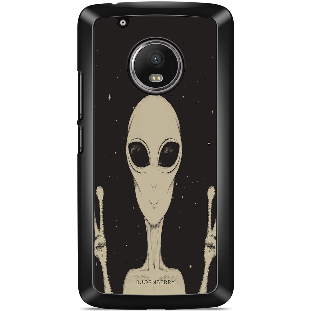 Moto G5 Plus Case - Peace Alien