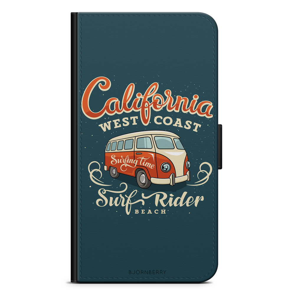 Huawei P40 Wallet Case - California Surf