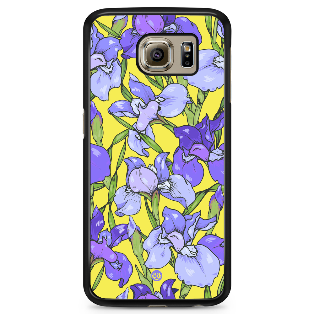 Samsung Galaxy S6 Case - Iris Flowers