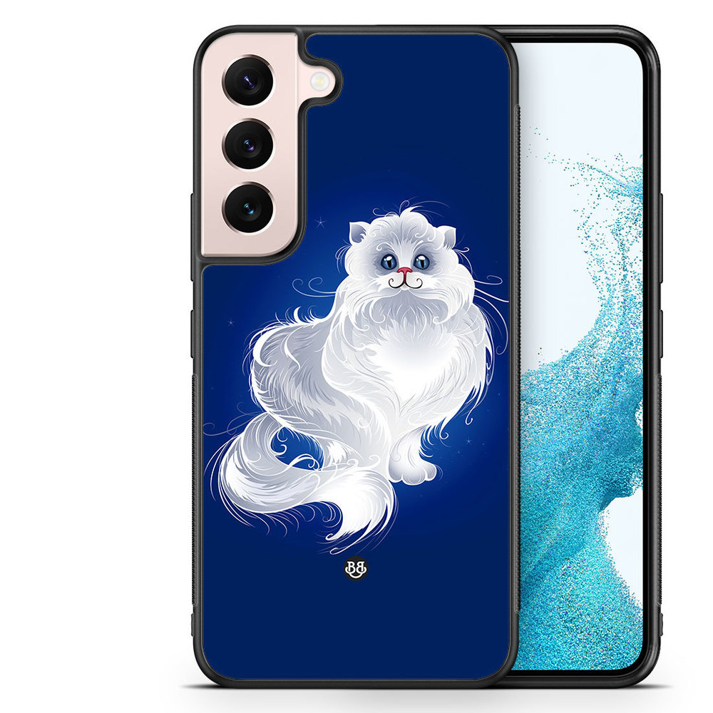 Samsung Galaxy S23 5G Case - White Cat