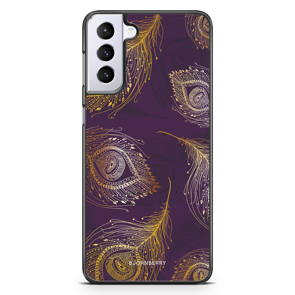 Samsung Galaxy S21 Plus Case - Peacock Feathers