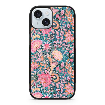 iPhone 15 Skal - Fantasy Flowers