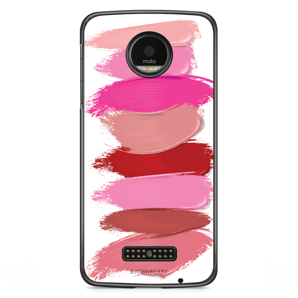 Motorola Moto Z Case - Lipstick Smears