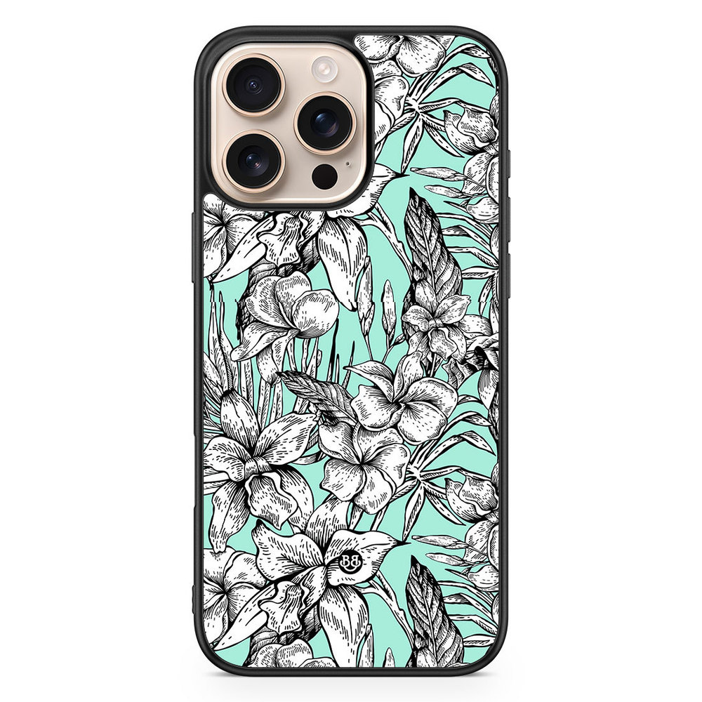 iPhone 16 Pro Max Case - Vintage Floral