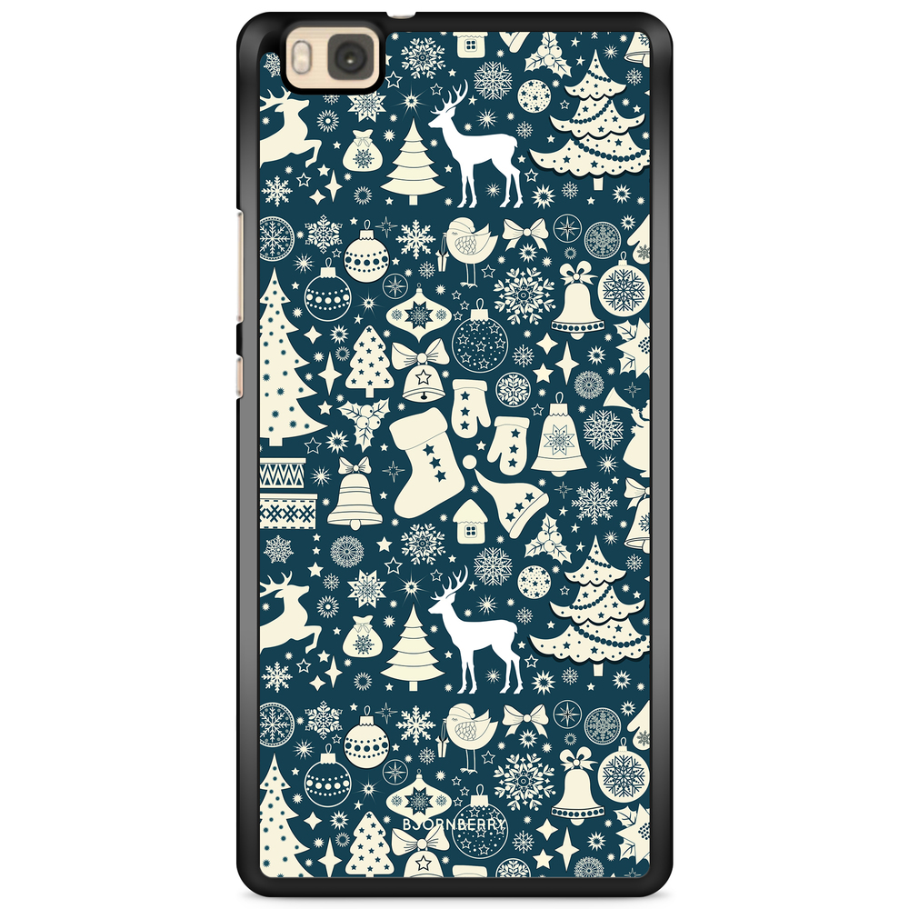 Huawei P8 Lite Case - Reindeers & Spruces