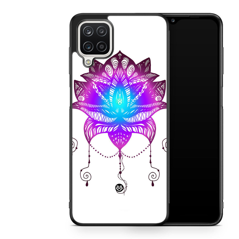 Samsung Galaxy A12 Case - Lotus Flower