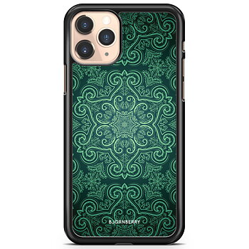 iPhone 11 Pro Skal - Grön Retromönster