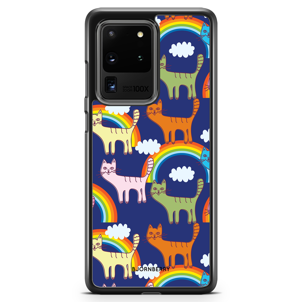 Samsung Galaxy S20 Ultra Case - Cats & Rainbows