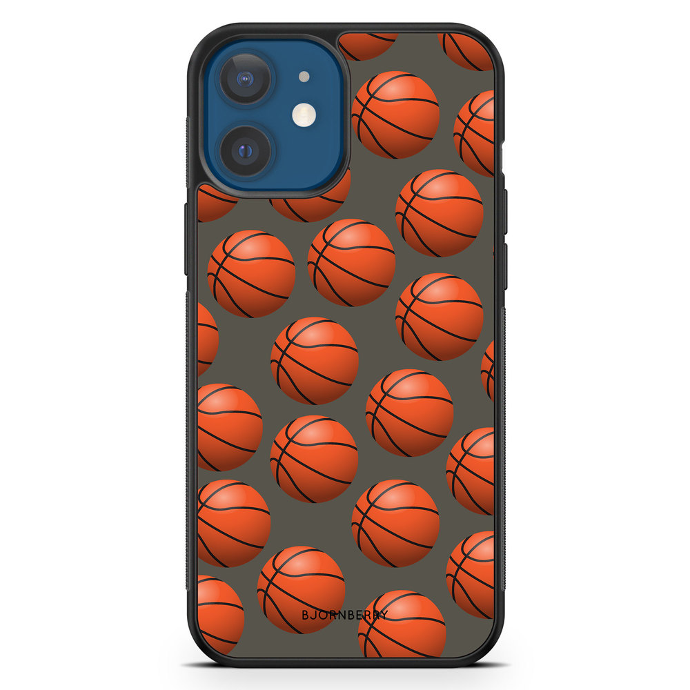 iPhone 12 Case - Basketballs Pattern