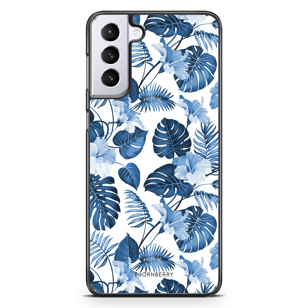 Samsung Galaxy S21 Plus Case - Blue Flowers
