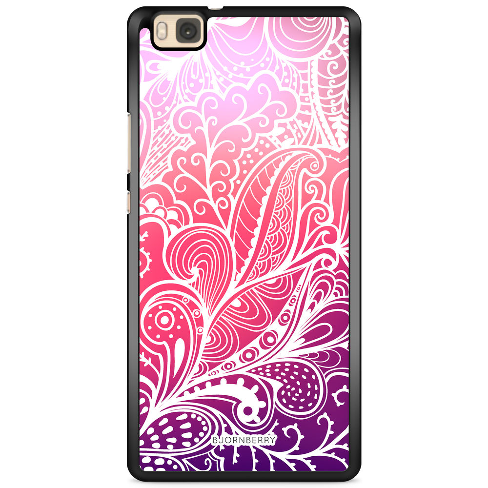 Huawei P8 Lite Case - Colorful Flowers