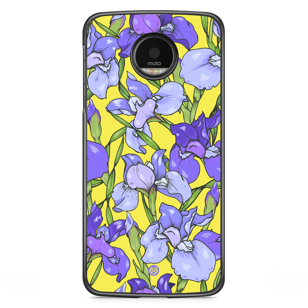 Motorola Moto G5S Plus Case - Iris Flowers
