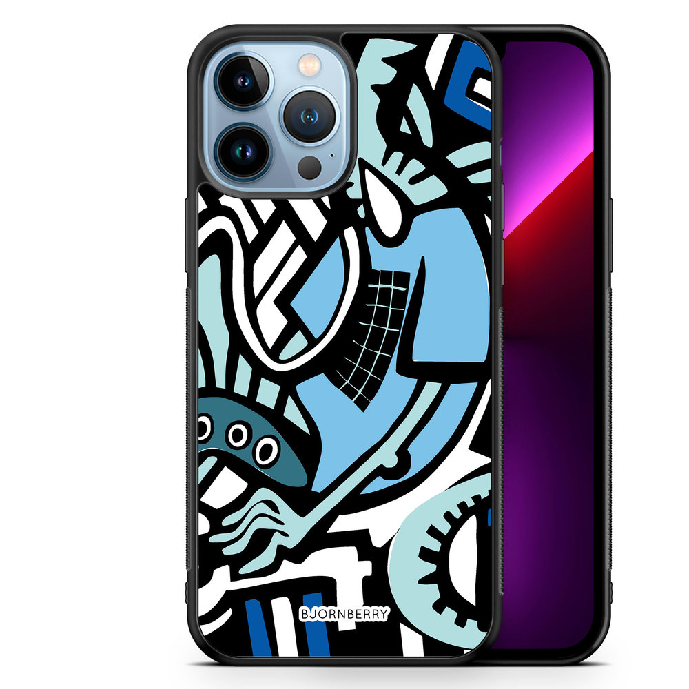 iPhone 13 Pro Max Case - Grafitti Lizard