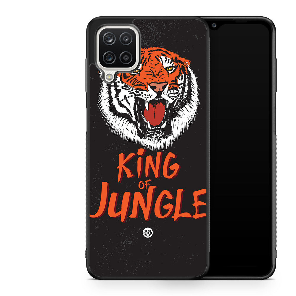 Samsung Galaxy A12 Case - King of Jungle