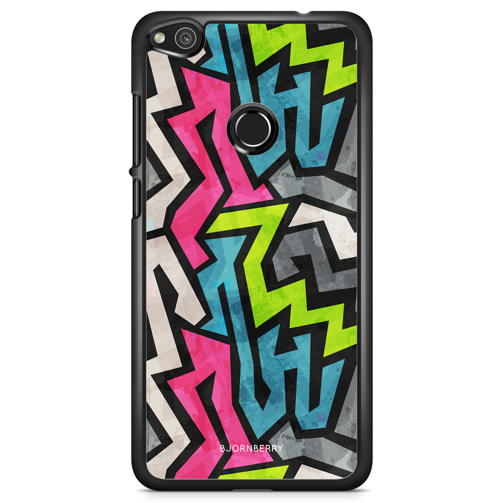 Huawei Honor 8 Lite Case - Grunge Graffiti
