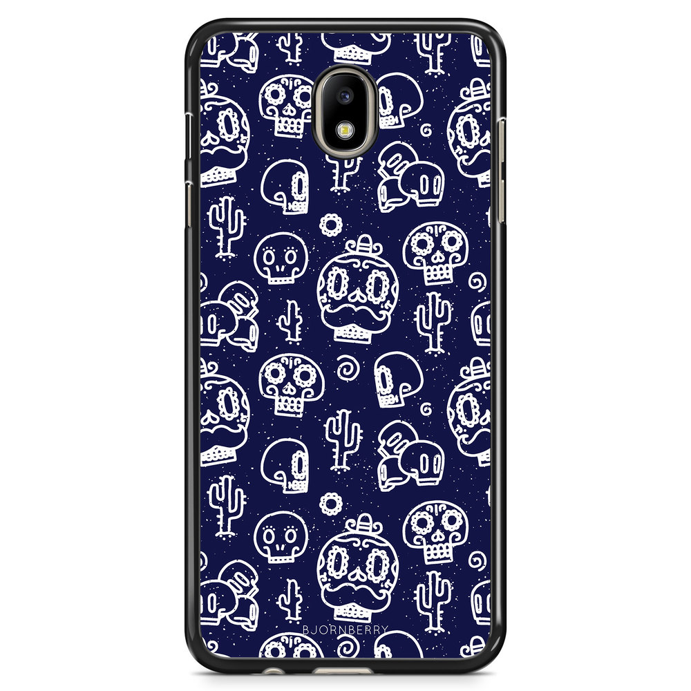 Samsung Galaxy J7 (2017) Case - Oldschool Skulls